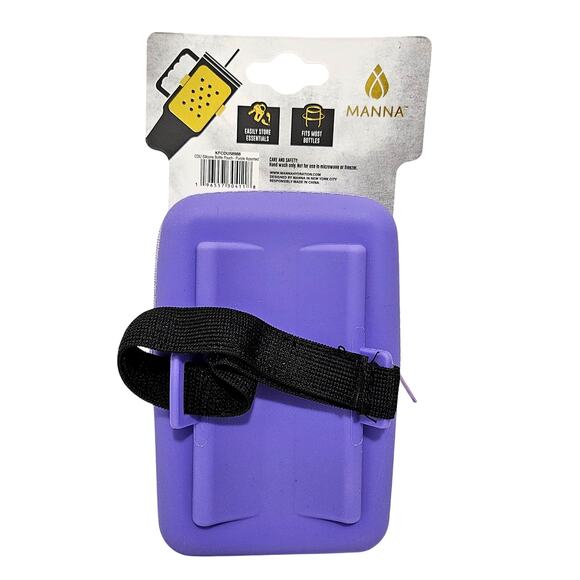 Manna Purple Bottle Pouch Bag With Western Charms - Stanley - Crocs - Bogg NWT - Picture 3 of 4